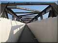 Ilford: Ilford railway depot footbridge