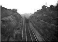 North from Perry Road Bridge, 1963