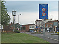 Highbridge roundabout and town clock