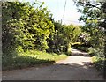 Path leading to Church Lane, Danehill