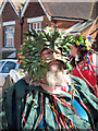 Green Man at Jack in the Green procession, Collier Road 