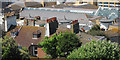 Roofs at Hastings town centre