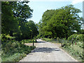 Approach to Crouchland Farm