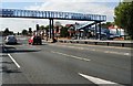 Footbridge over the A580