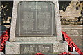 Names on Cricklade War Memorial