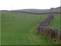 SE0698 : Drystone walls,  Reels Head by Maigheach-gheal