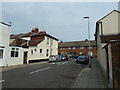 Approaching the junction of Bramble Road and Talbot Road