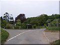 Road junction of Java Lodge, Presmere Roads & Byng Lane