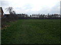 Playing fields,top end of Croft Road