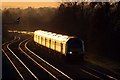 High Speed Train at Twilight