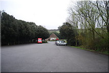 TV5199 : Car park, Seven Sisters Country Park by N Chadwick