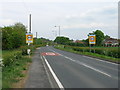 Entering Selby on the A1238