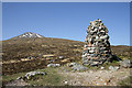 NN2851 : The Fleming Cairn on Rannoch Moor by Walter Baxter