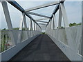 ST5479 : M5 footbridge at Lawrence Weston by Anthony O'Neil