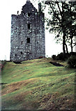 NX5955 : Cardoness Castle 1972 by Gordon Spicer