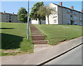 Steps to Wye Crescent flats, Bettws, Newport