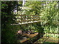 Footbridge over  the  River Ore on the footpath to the A12