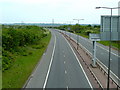 M4 westwards, near Pilning