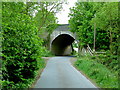 Railway bridge near Moor House, Hallen