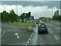 The A580 towards Liverpool at Croxteth