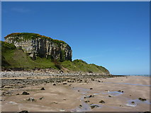 SH5381 : Castell-mawr, Red Wharf Bay by Peter Barr
