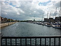 Looking south along the Marina