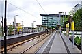 MediaCityUK Metrolink tram stop, Salford Quays, Salford