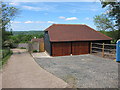 New Garage at Dawes Barn