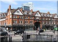 The entrance to the old Spitalfields Fruit  Market