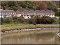 River Adur with terraced housing