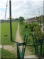 Footpath by Playing Fields - Wrose