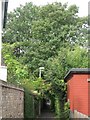 Footpath between Kidbrooke Park Road (A2213) and Kidbrooke Grove, SE3