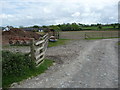 Re-routed footpath near Aberaeron