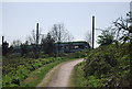 TQ3568 : Tramlink tram, South Norwood Country Park by N Chadwick