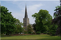 TQ2471 : St Mary's Church, Wimbledon by Bill Boaden