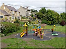 NY9038 : Children's playground, Westgate by Andrew Curtis