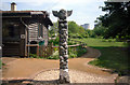 Totem Pole at the Field Centre