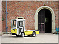 Grounds vehicle at Herstmonceux Castle