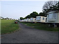 SX2151 : Caravans on the John Fowler campsite by Anthony Vosper