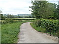 ST3796 : Path to Llangibby Bottom by Jaggery