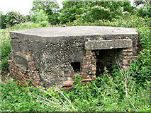 TG2721 : WWII site south of RAF Coltishall - pillbox by Evelyn Simak