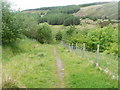 Track descends from Maerdy towards the Rhondda Fach river