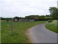 TM2754 : Grove Road & the footpath to Dallinghoo Road by Geographer