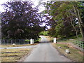 The entrance to Glevering Hall