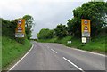 Alweston, entrance sign