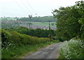 The old Mansfield Road away from Heath