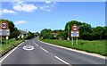 East Knighton, entrance sign