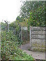 Footpath between Jevington Way and Exford Road, SE12