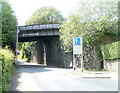 Pwllypant railway bridge