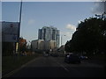 Old Kodak offices from Leighton Buzzard Road